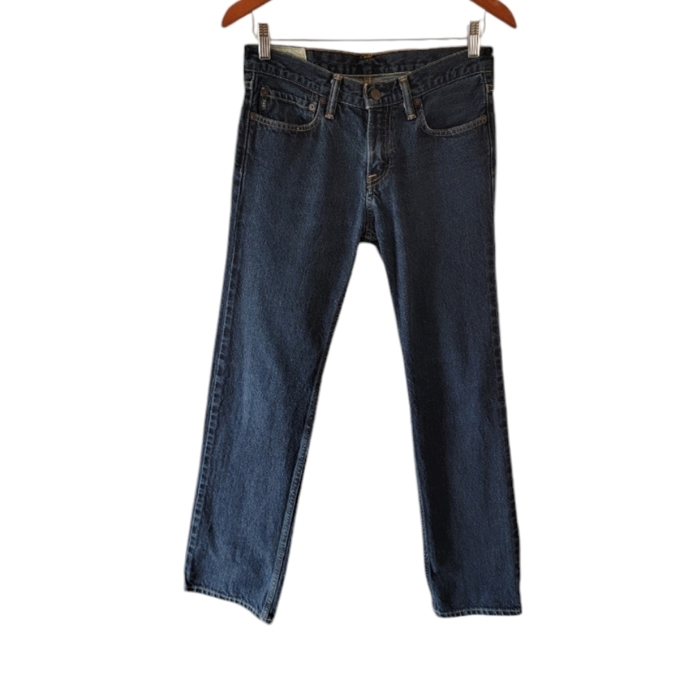 Abercrombie Kids Classic Straight Jeans Sz 16R  Medium Wash School Casual Travel